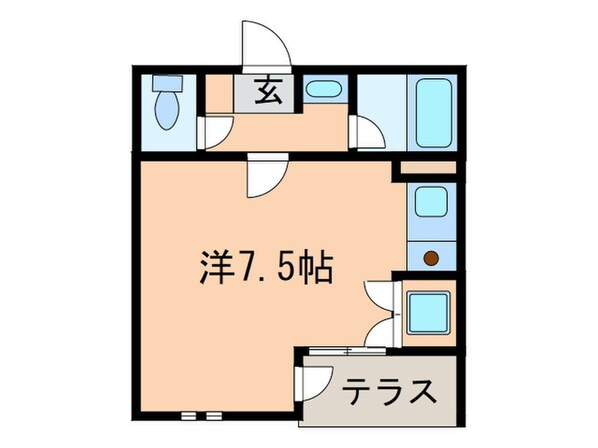 Ｋコートの物件間取画像